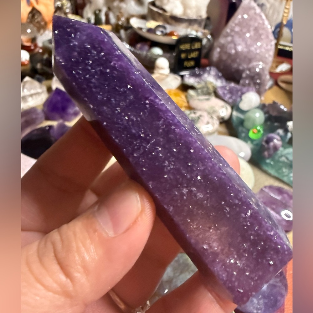 Lepidolite Tower - image 2